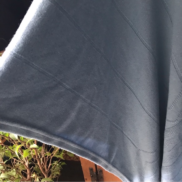 Alexia Light Blue Poncho/Cape- Size M/L - Picture 10 of 12